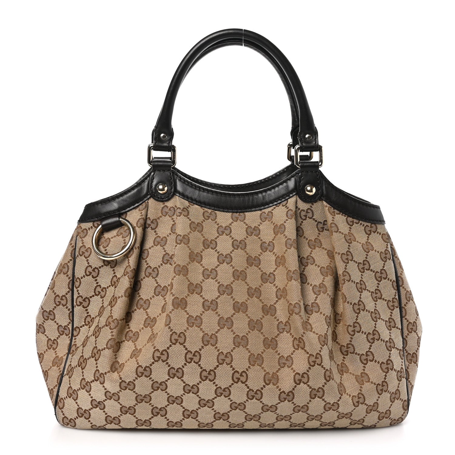 Gucci Monogram Medium Sukey Tote Dark Brown 1 of 10