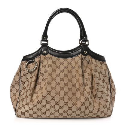 Gucci Monogram Medium Sukey Tote Dark Brown 1 of 10