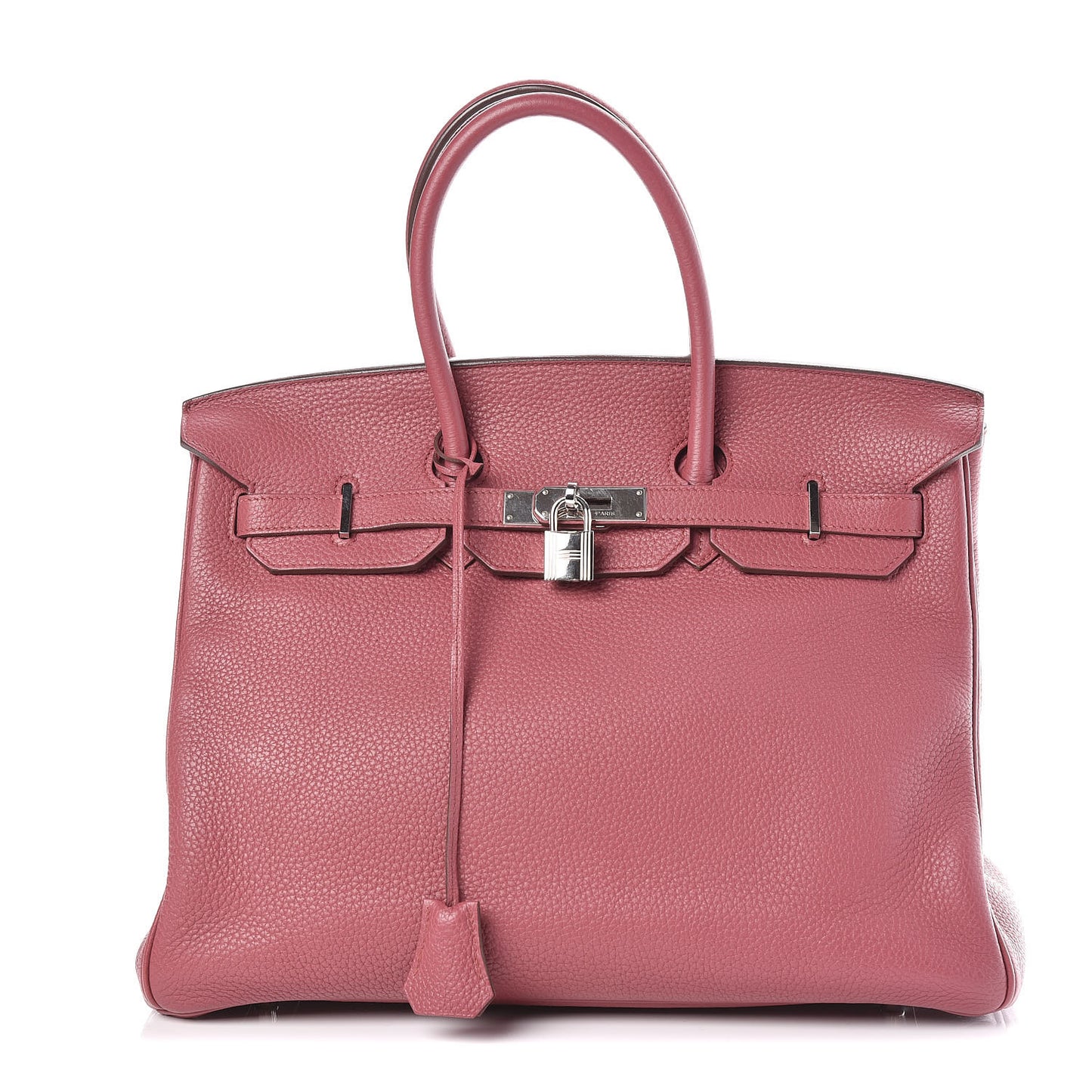 Taurillon Clemence Birkin 35 Bois de Rose