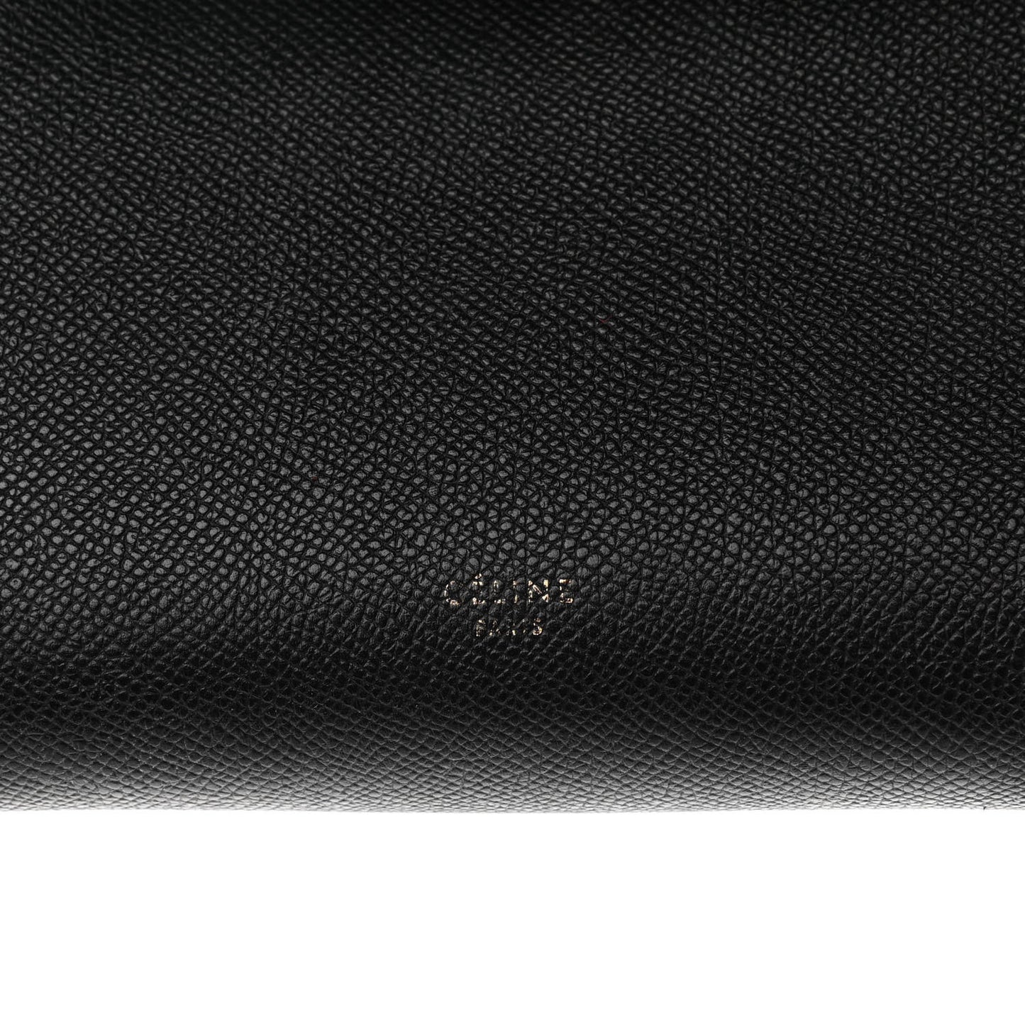 Grained Calfskin Mini Belt Bag Black