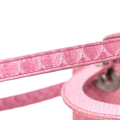 Christian Dior Python Medium Lady Dior Pink 25 of 25