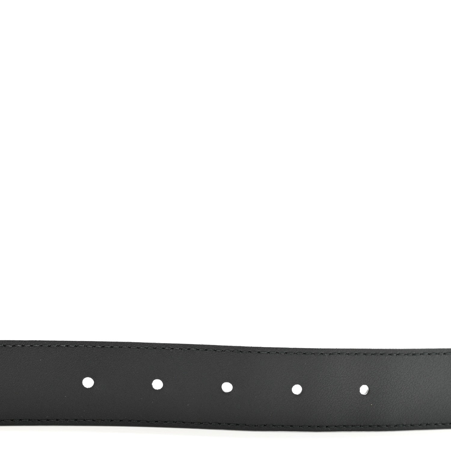 Gucci Calfskin Double G 30mm Belt 80 32 Black 4 of 5