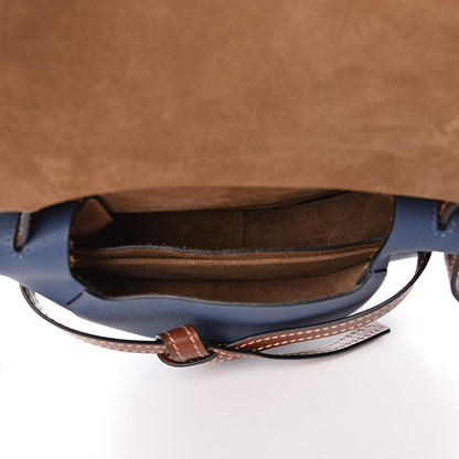 Loewe Grained Calfskin Small Gate Crossbody Bag Varsity Pecan 5 of 14
