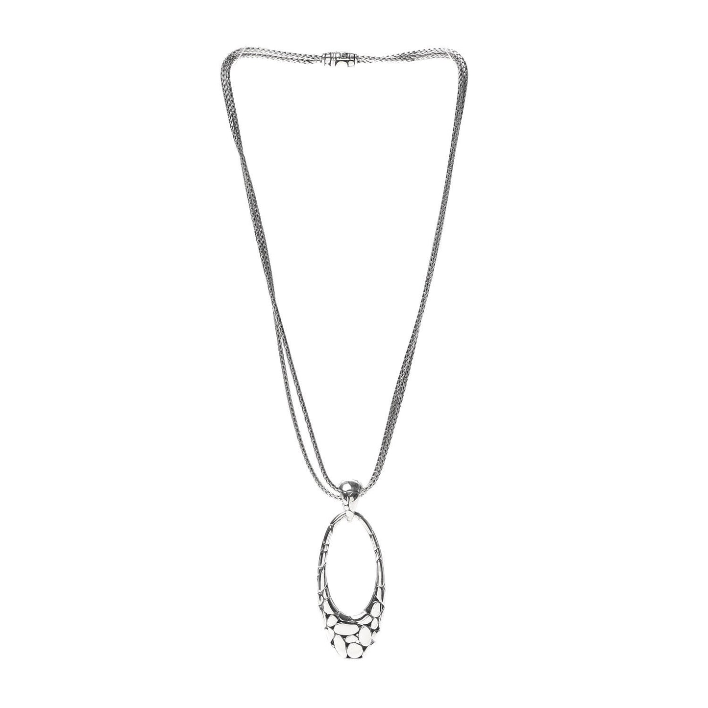 Sterling Silver Kali Pendant Necklace