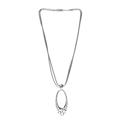 John Hardy Sterling Silver Kali Pendant Necklace 3 of 5