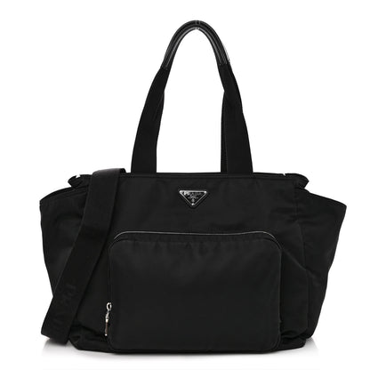 Prada Tessuto Nylon Diaper Bag Black 1 of 9