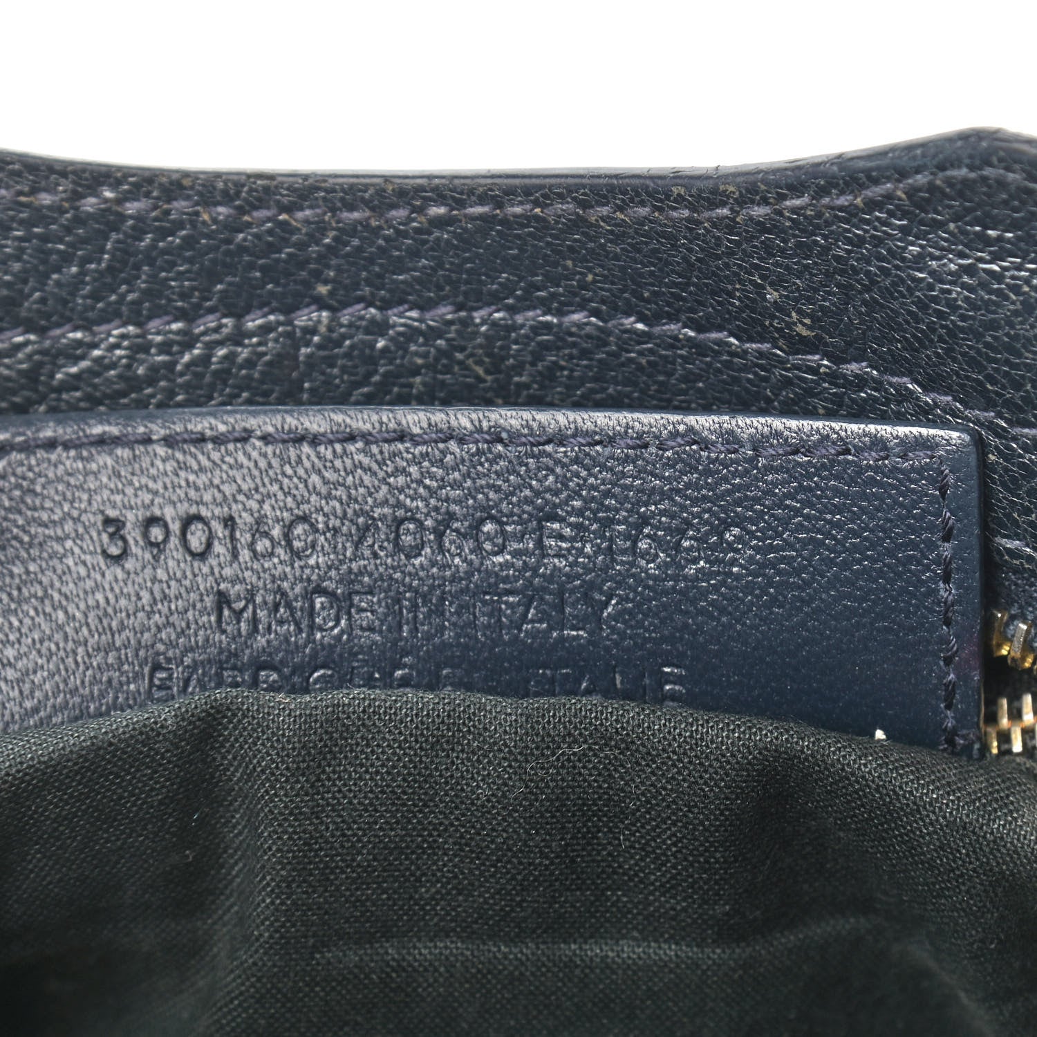 Balenciaga Chevre Gold Metallic Edge Hardware Mini City Bleu Nuit Dark Sea 11 of 22