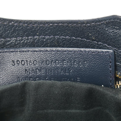 Balenciaga Chevre Gold Metallic Edge Hardware Mini City Bleu Nuit Dark Sea 11 of 22