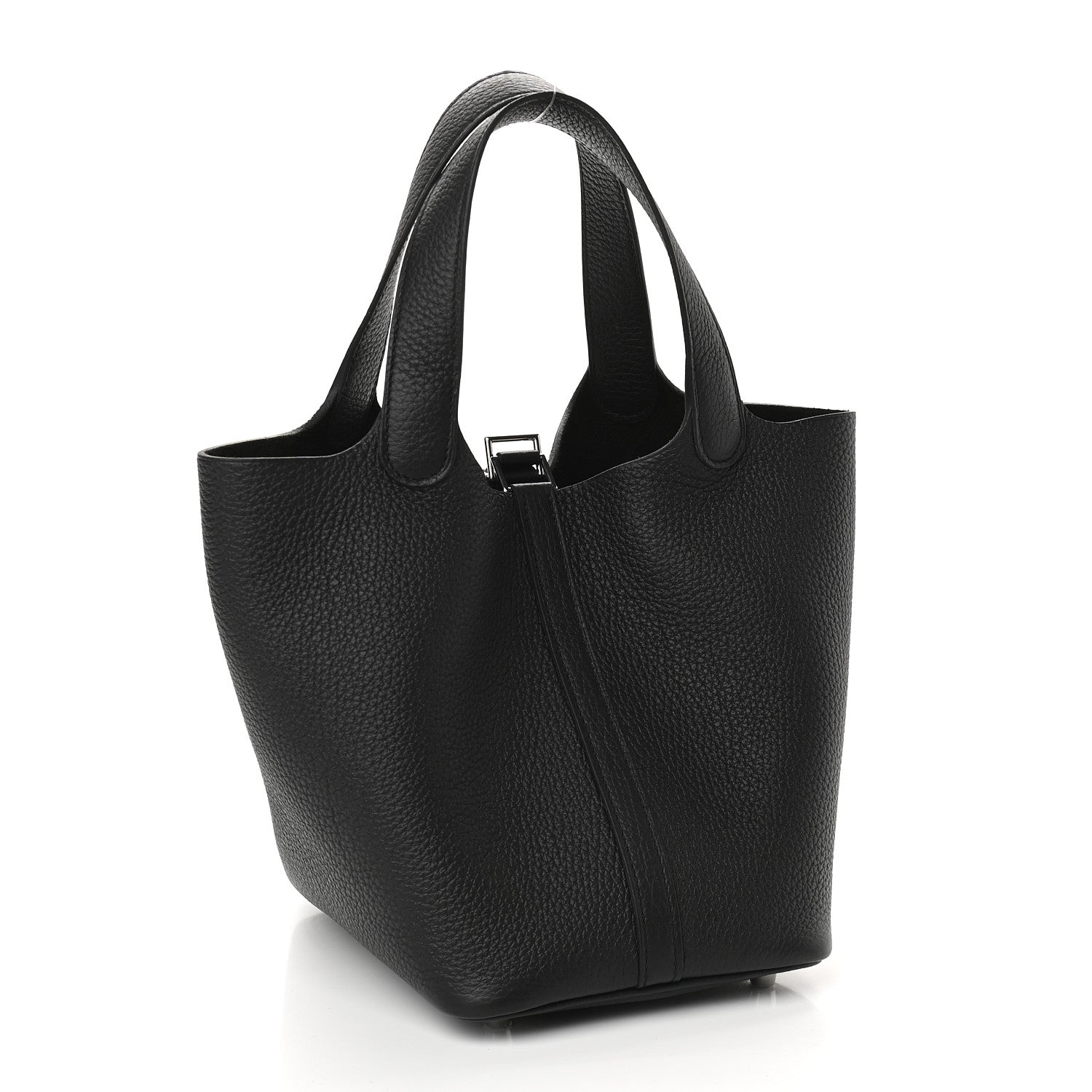 Hermes Taurillon Clemence Picotin Lock 18 PM Black 3 of 9