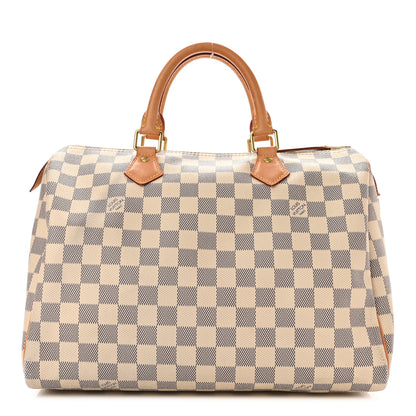 Louis Vuitton Damier Azur Speedy 35 1 of 11