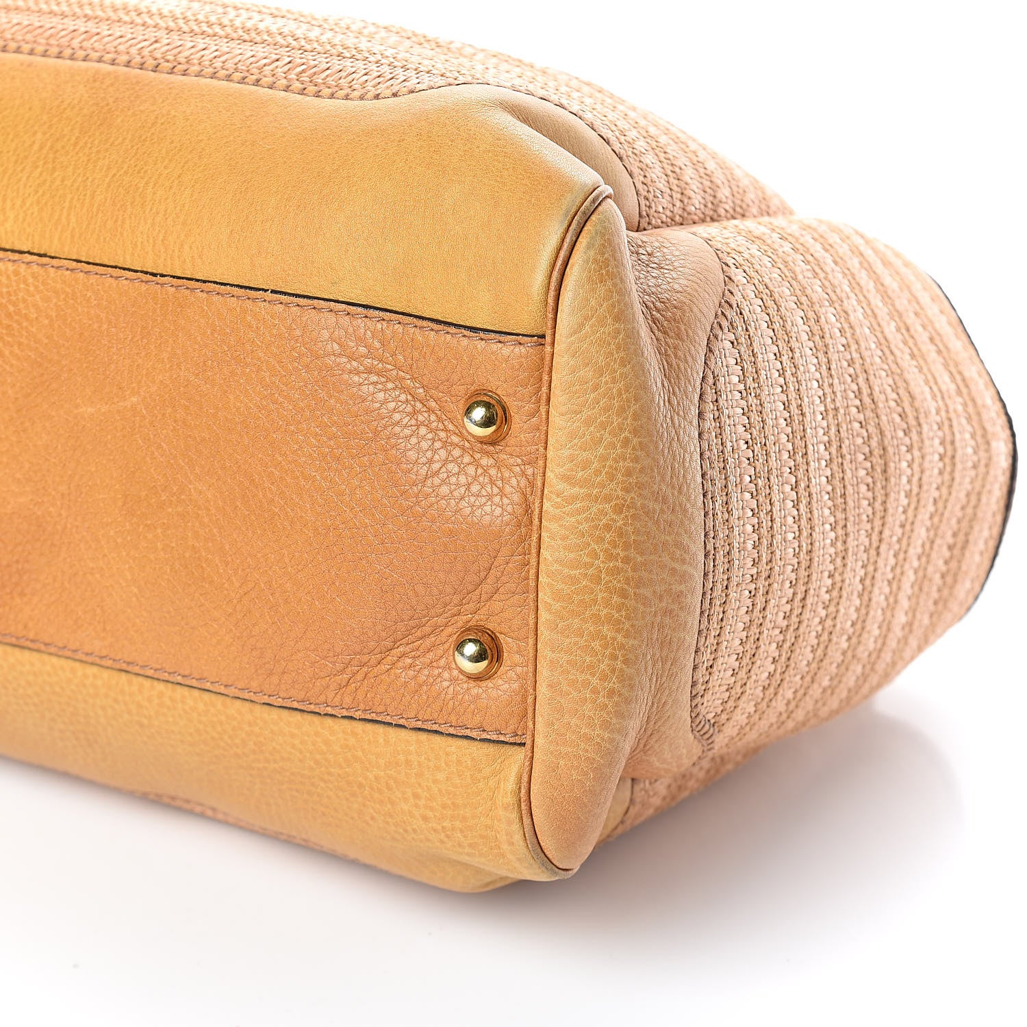 Gucci Straw Large New Pelham Shoulder Bag Tan 15 of 15