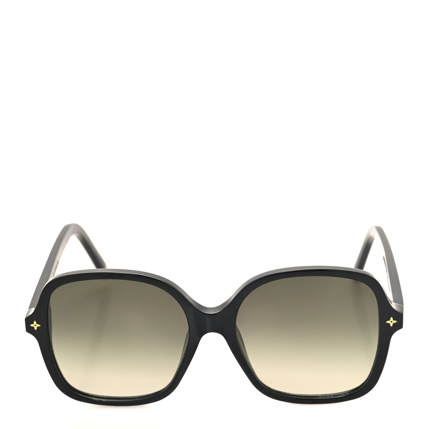 Acetate My Monogram Light Square Sunglasses Z1861E Black