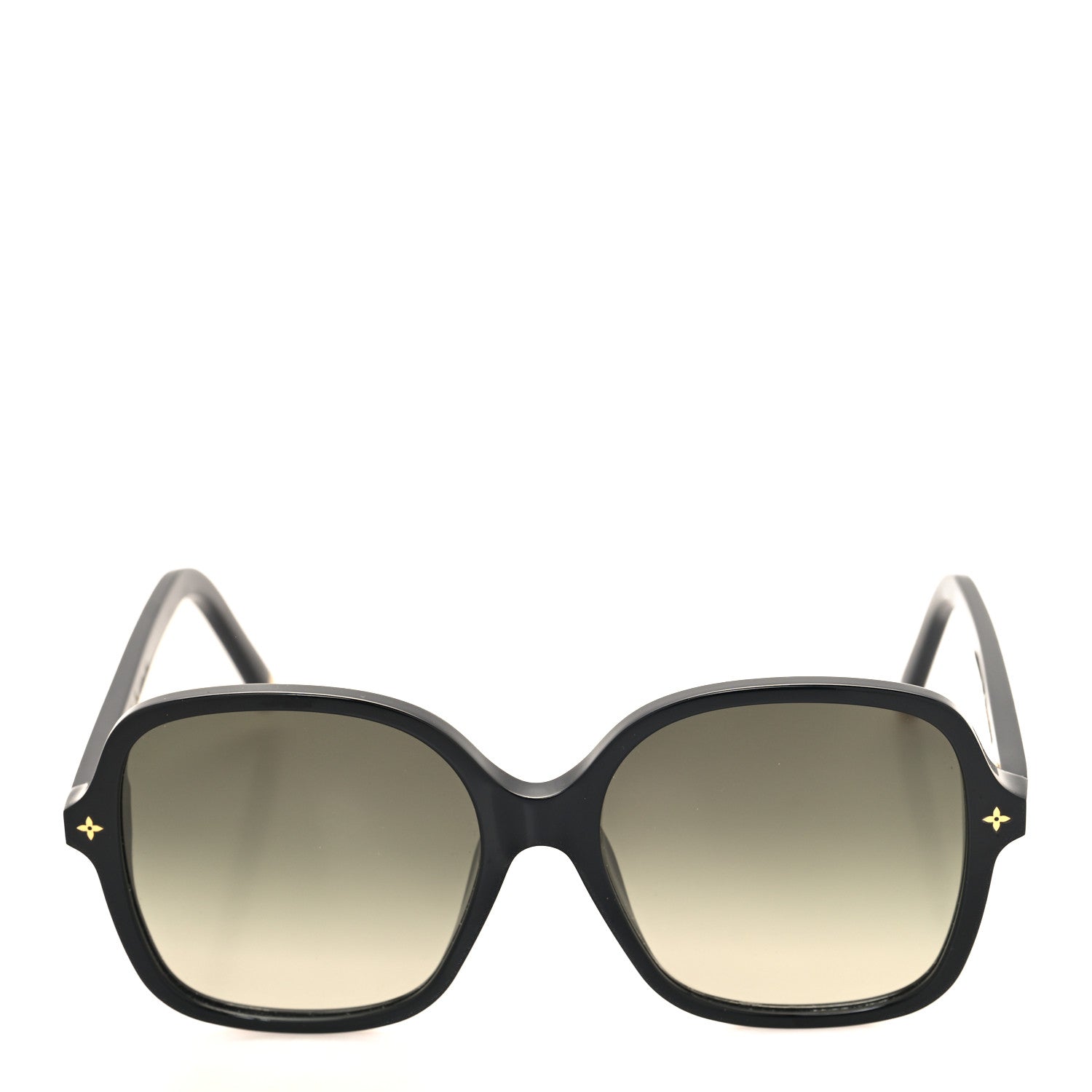 Louis Vuitton Acetate My Monogram Light Square Sunglasses Z1861E Black 2 of 7