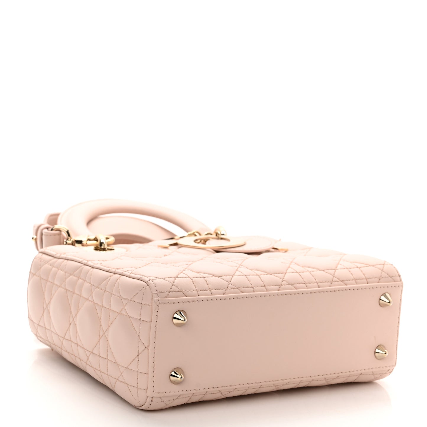 Lambskin Cannage Small My ABCDior Lady Dior Blush