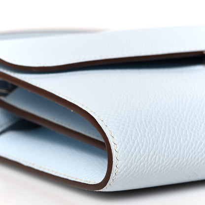 Hermes Epsom Constance Long To Go Wallet Bleu Brume 10 of 11