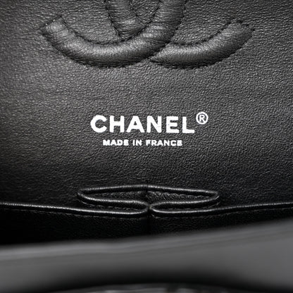 Chanel Patent Quilted Medium Double Flap Black 6 of 13