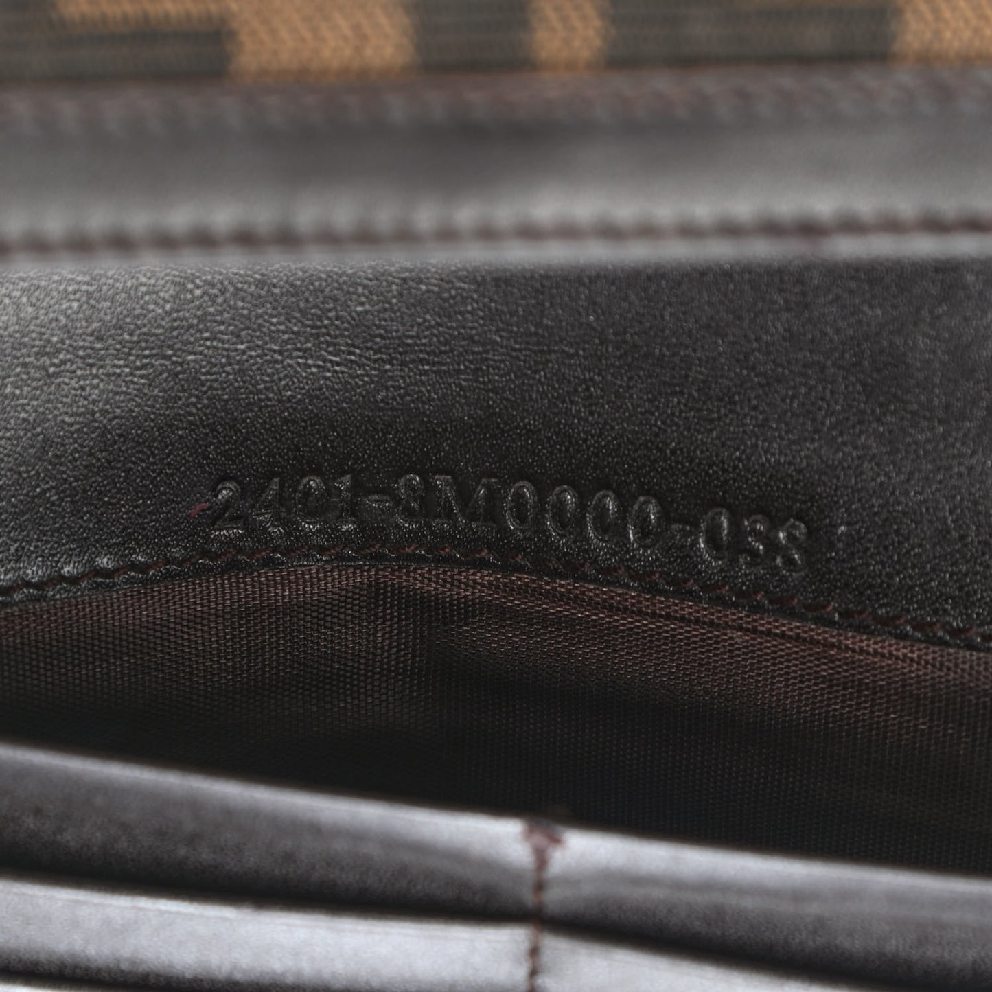 Zucca Continental Wallet Tobacco