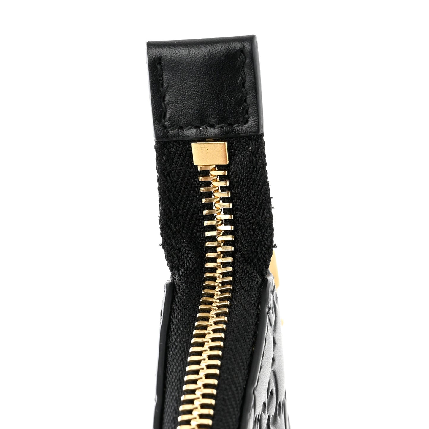Guccissima Signature Wrist Wallet Black