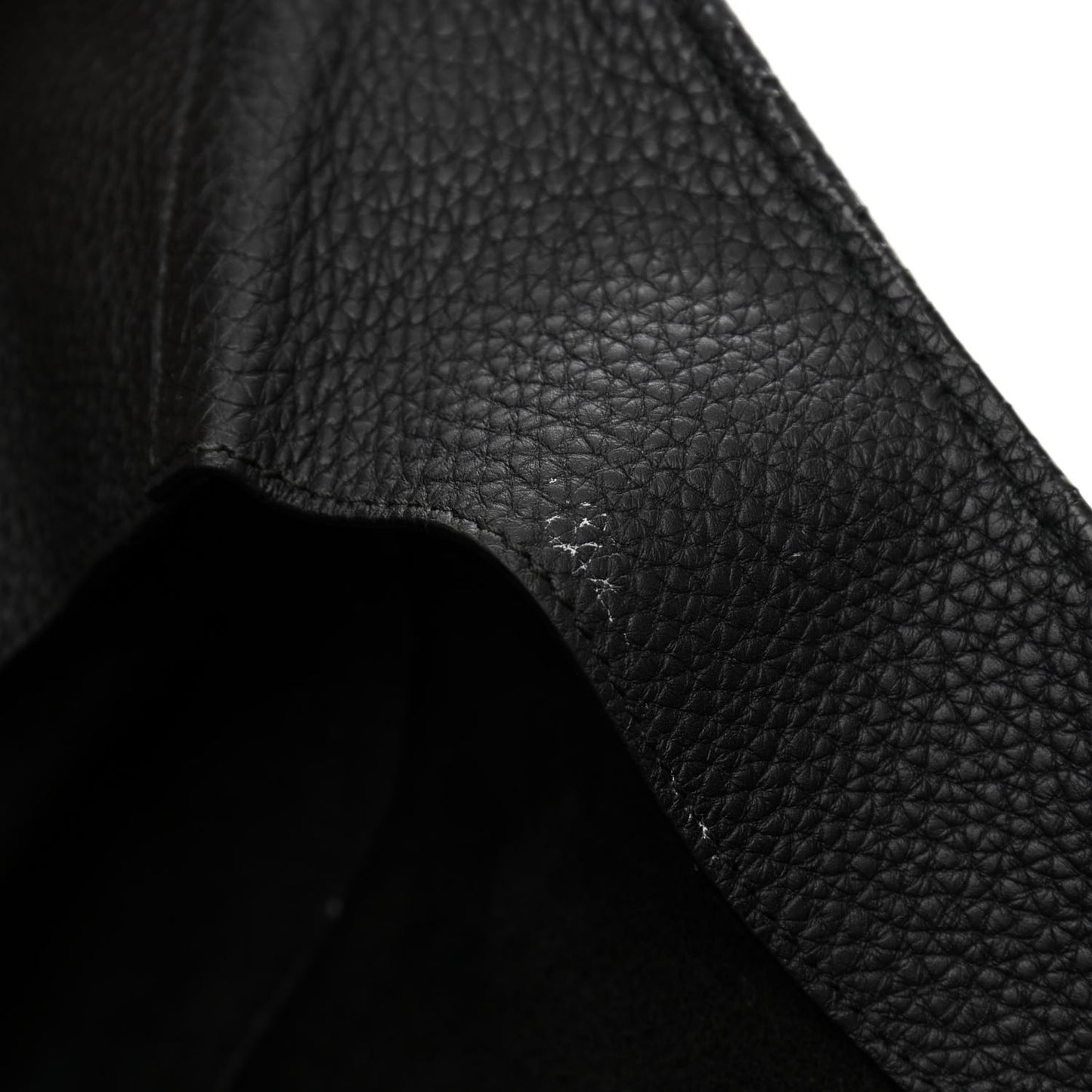 Soft Grained Calfskin Large Jackie Hobo Black
