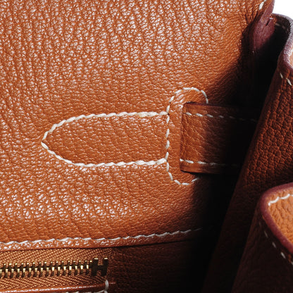Hermes Togo Birkin 30 Gold 21 of 27