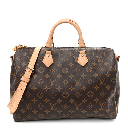 Louis Vuitton Monogram Speedy Bandouliere 35 1 of 9