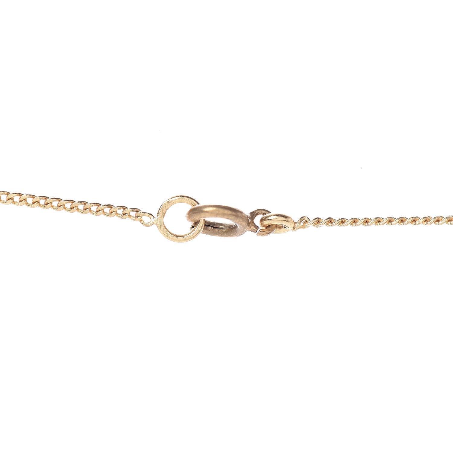 Chanel Crystal CC N°5 N°19 Necklace Gold 4 of 5