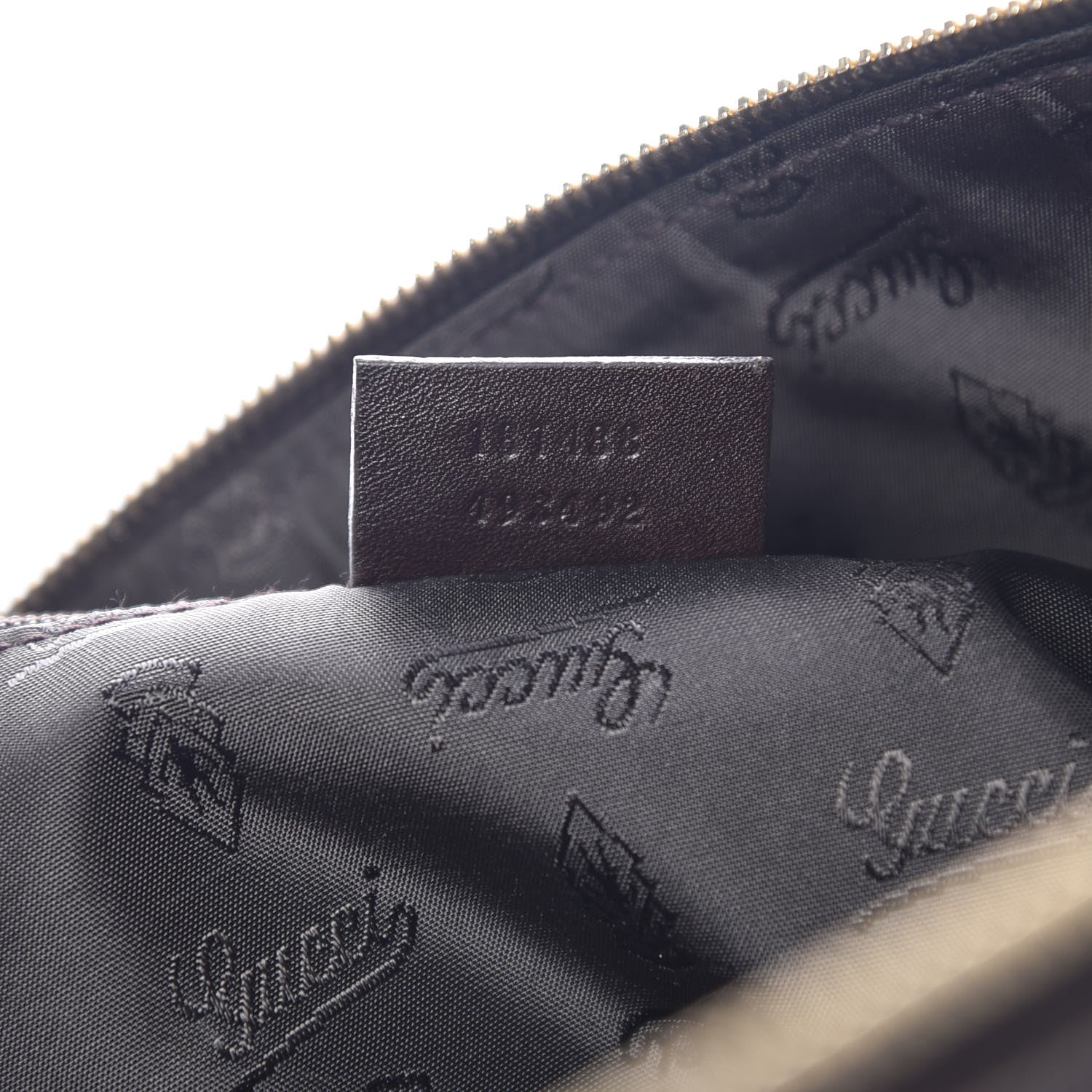 Gucci Crystal Monogram Large Duchessa Boston Dark Brown 7 of 10