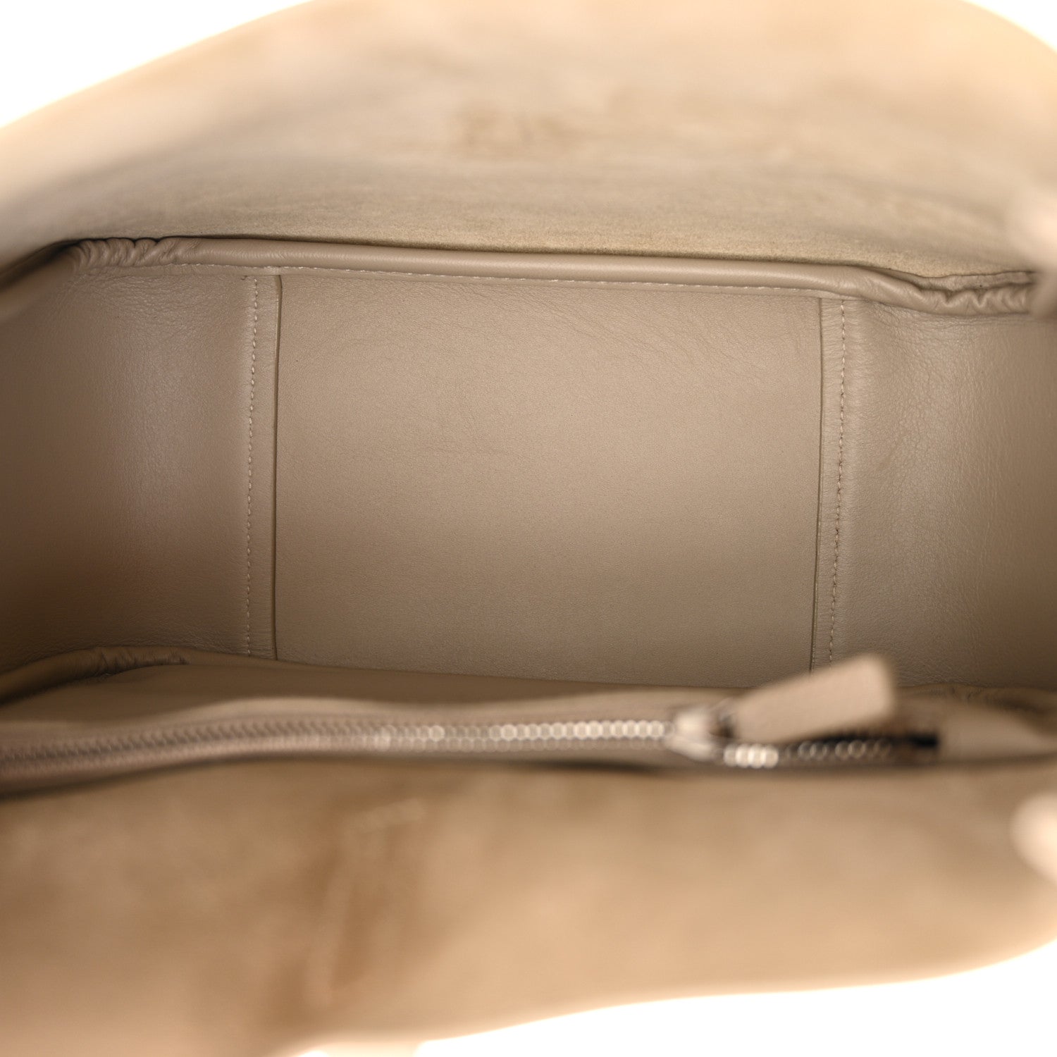 Saint Laurent Smooth Calfskin Small Le 5 A 7 Soft Hobo Sea Salt 5 of 12