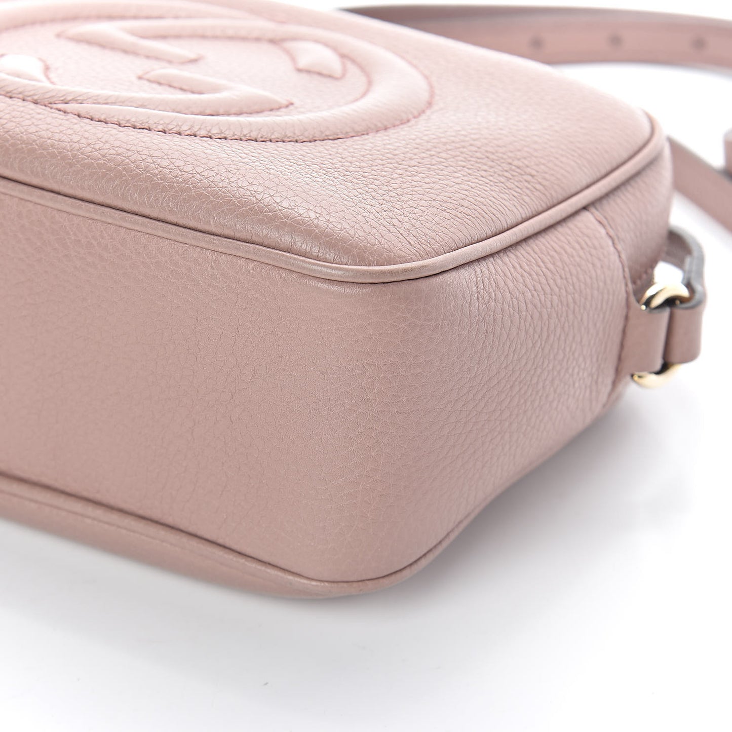 Cellarius Calfskin Small Soho Disco Bag Dark Cipria