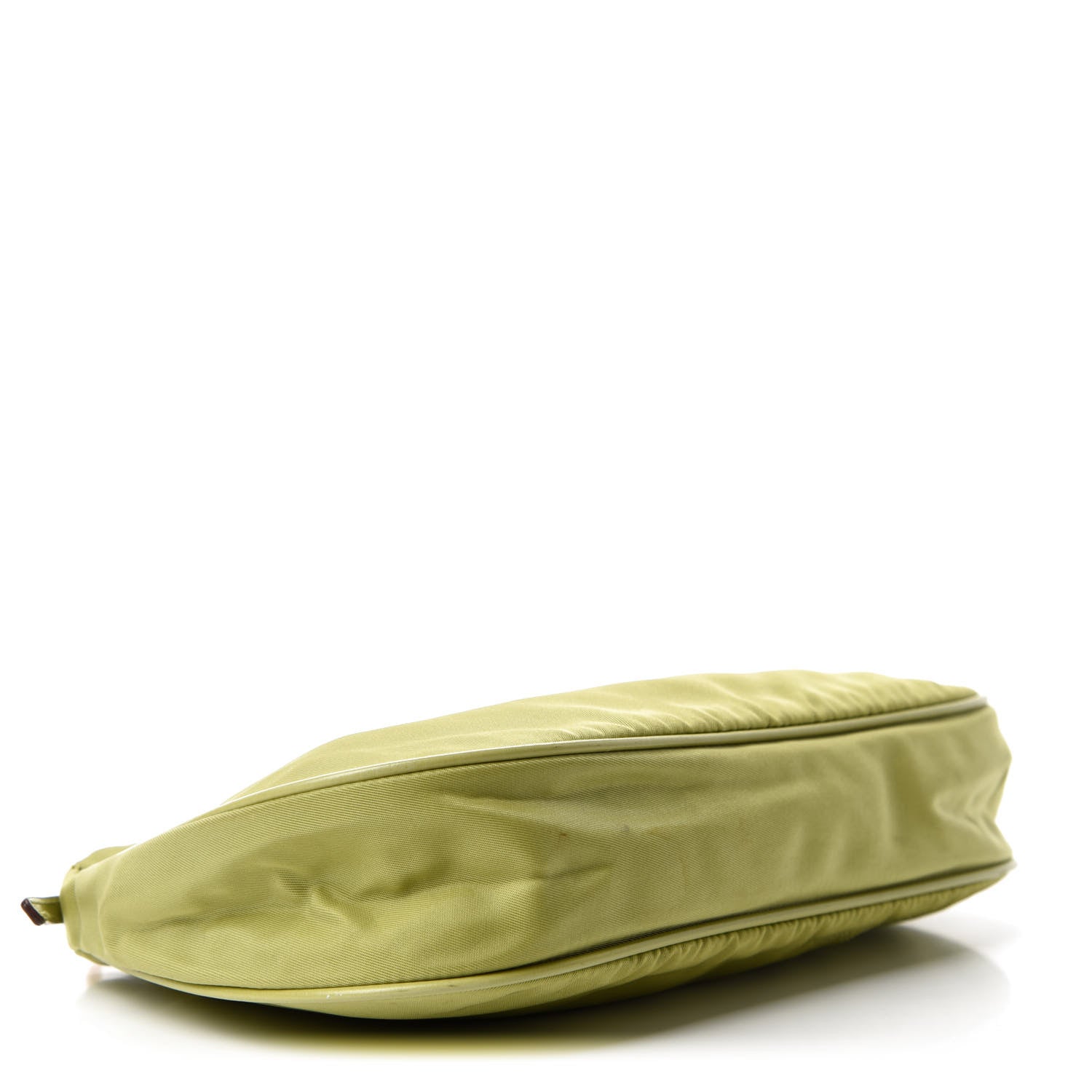Prada Tessuto Nylon Chain Shoulder Bag Green 4 of 12