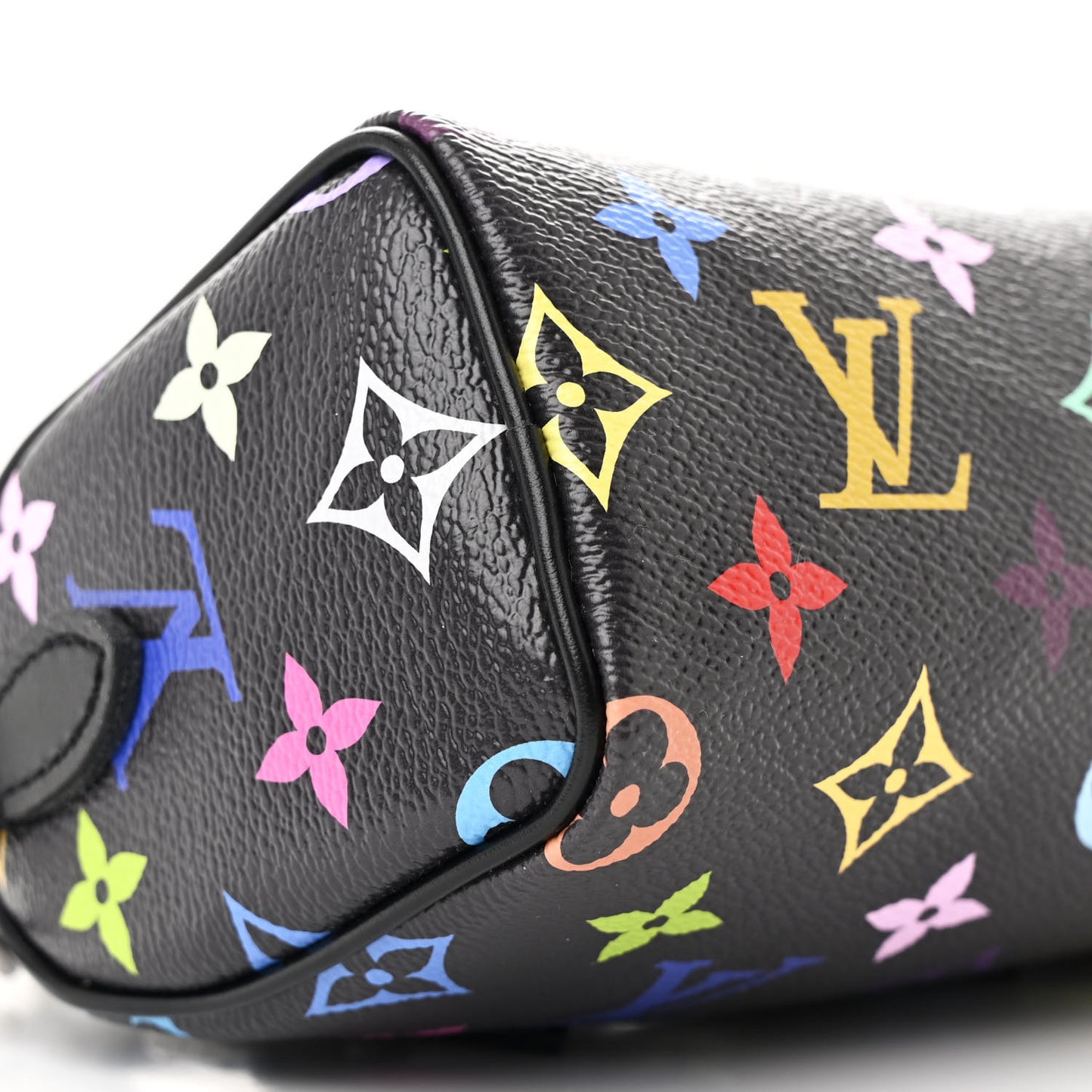 LV X TM Monogram Multicolor Nano Speedy Black