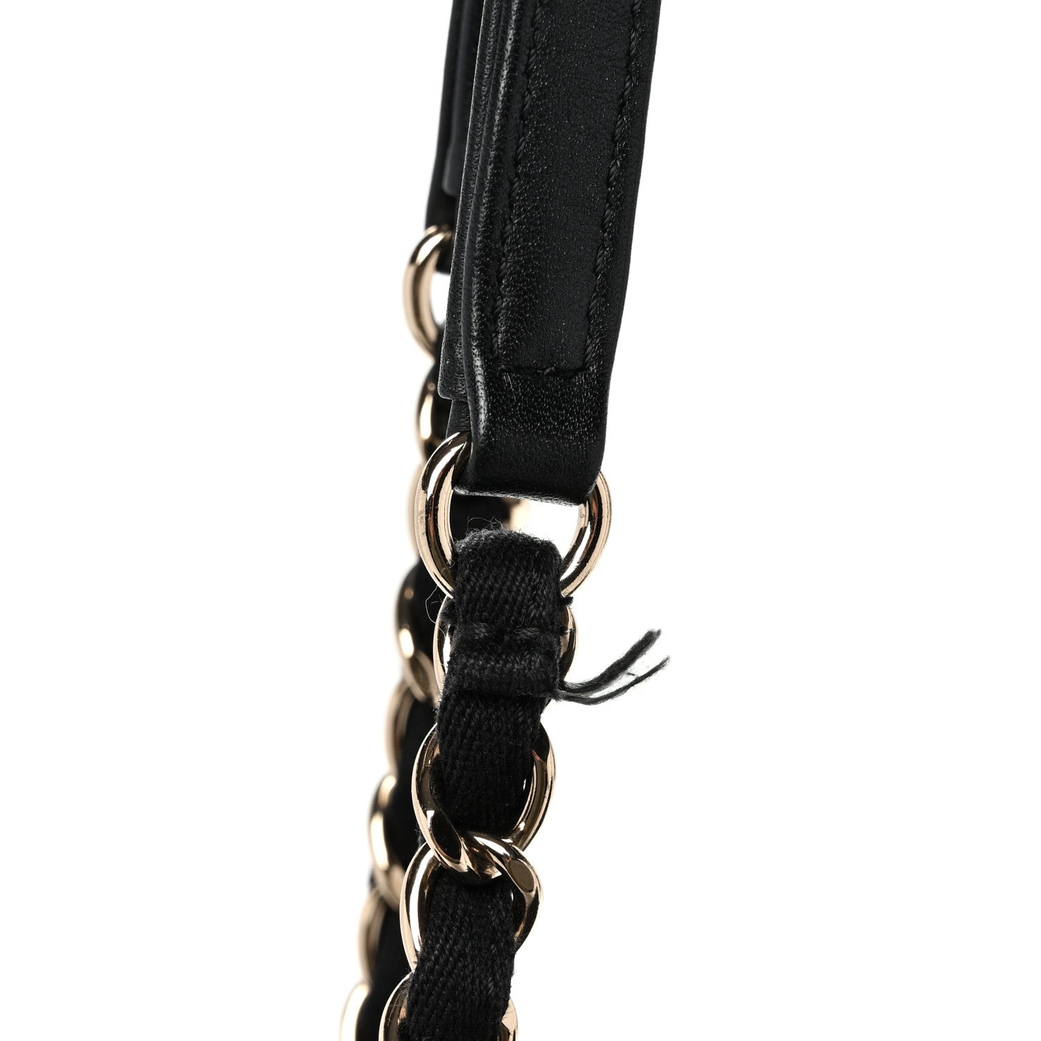 Chanel Mixed Fibers Calfskin Small Deauville Tote Black 11 of 11