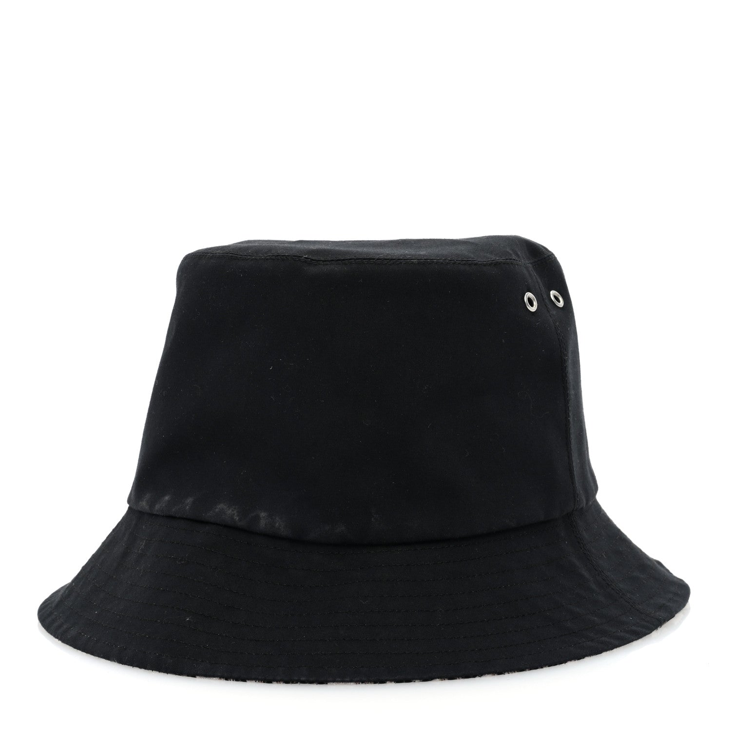 Christian Dior Oblique Reversible Teddy-D Brim Bucket Hat 57 Navy 3 of 13
