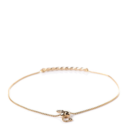 David Yurman 18K Yellow Gold Diamond Paveflex Station Bracelet 3 of 4