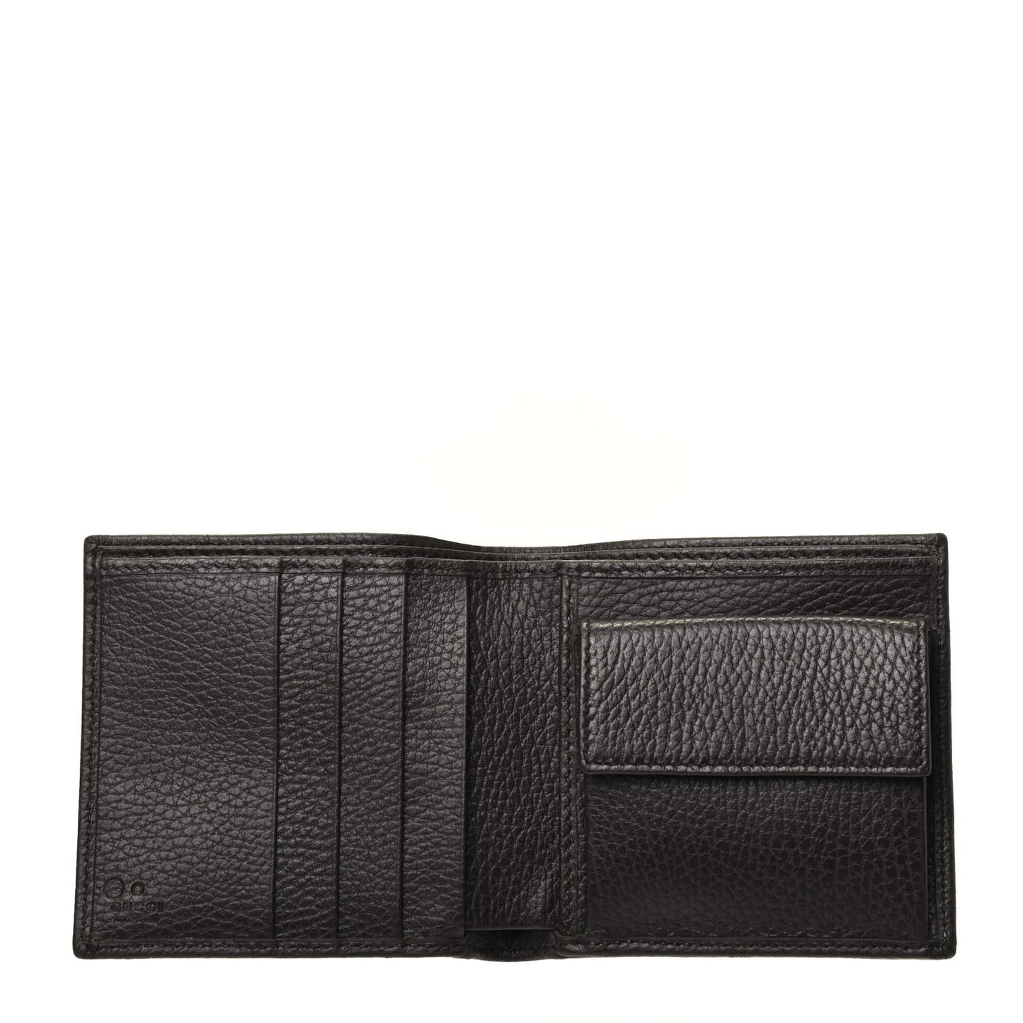 Monogram Bi-Fold Wallet Dark Brown