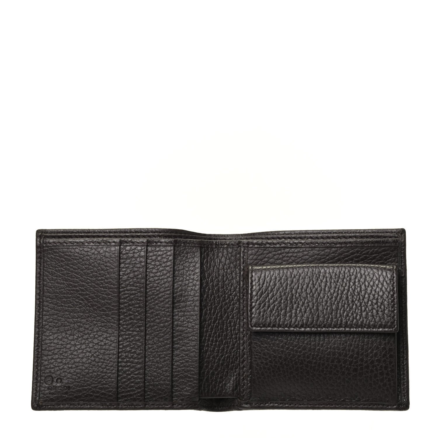 Gucci Monogram Bi-Fold Wallet Dark Brown 5 of 8