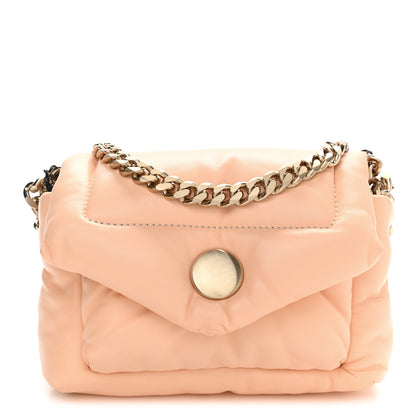Proenza Schouler Lambskin PS Harris Small Shoulder Bag Peach 1 of 10