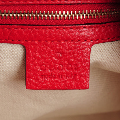 Gucci Monogram Medium Bella Hobo Red 6 of 7