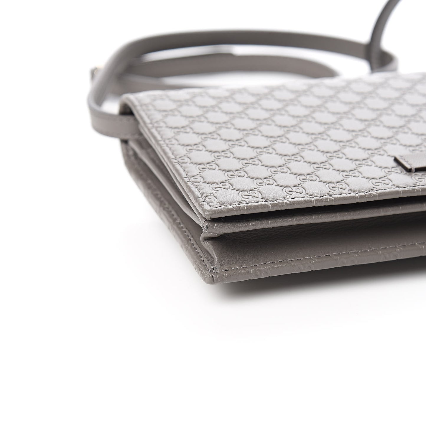 Soft Microguccissima Crossbody Wallet Loess