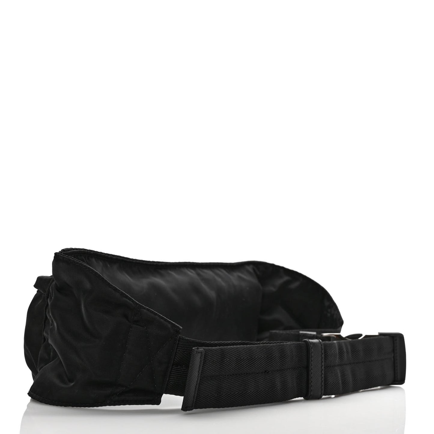 Tessuto Nylon Montagna Belt Bag Black