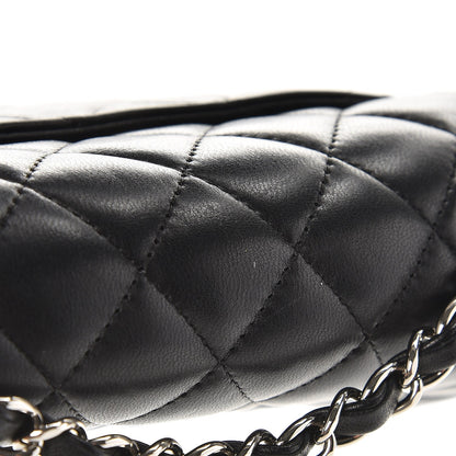 Chanel Lambskin Quilted Mini Rectangular Flap Black 8 of 9