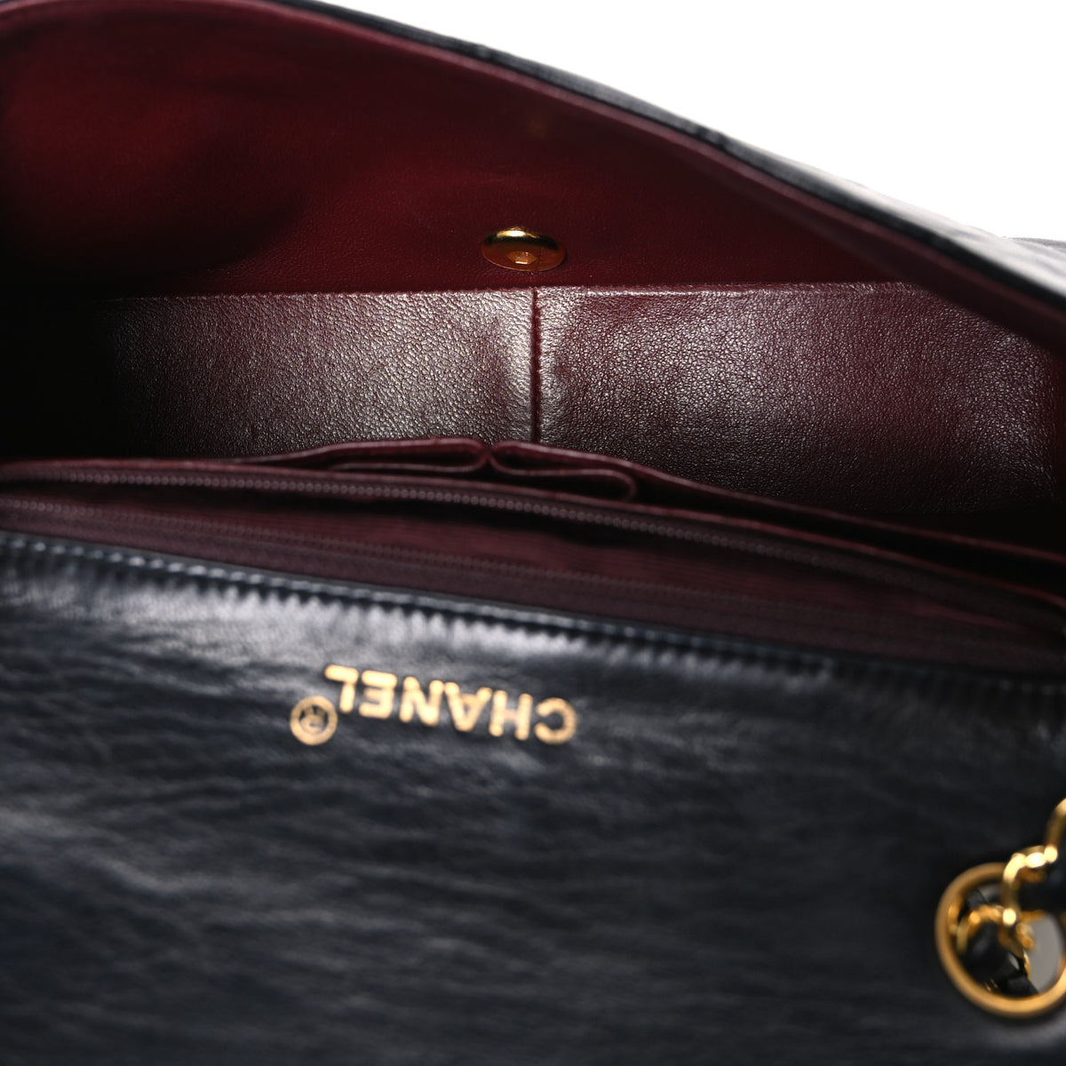 Chanel Lambskin Quilted Small Single Flap Bag Black 5 of 11