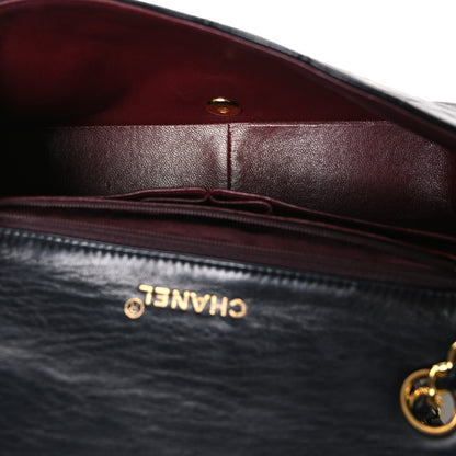 Chanel Lambskin Quilted Small Single Flap Bag Black 5 of 11