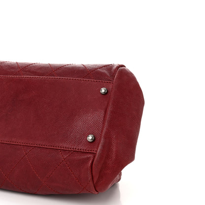 Chanel Caviar Small Outdoor Ligne Doctor Bag Red 10 of 12