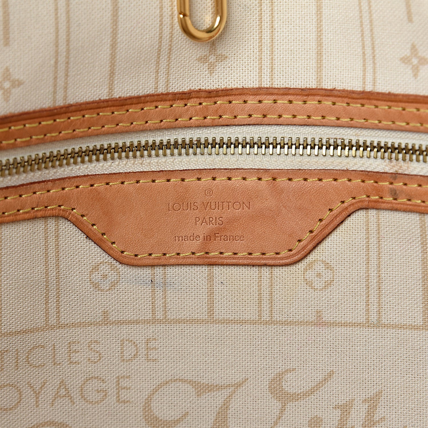 Louis Vuitton Damier Azur Neverfull MM 6 of 20