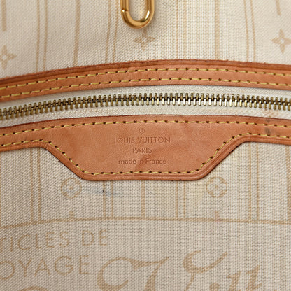 Louis Vuitton Damier Azur Neverfull MM 6 of 20