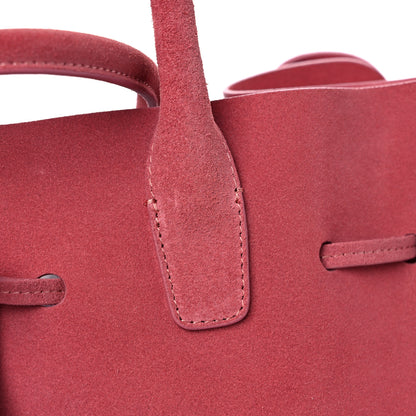 Mansur Gavriel Suede Large Sun Bag Blush 13 of 13