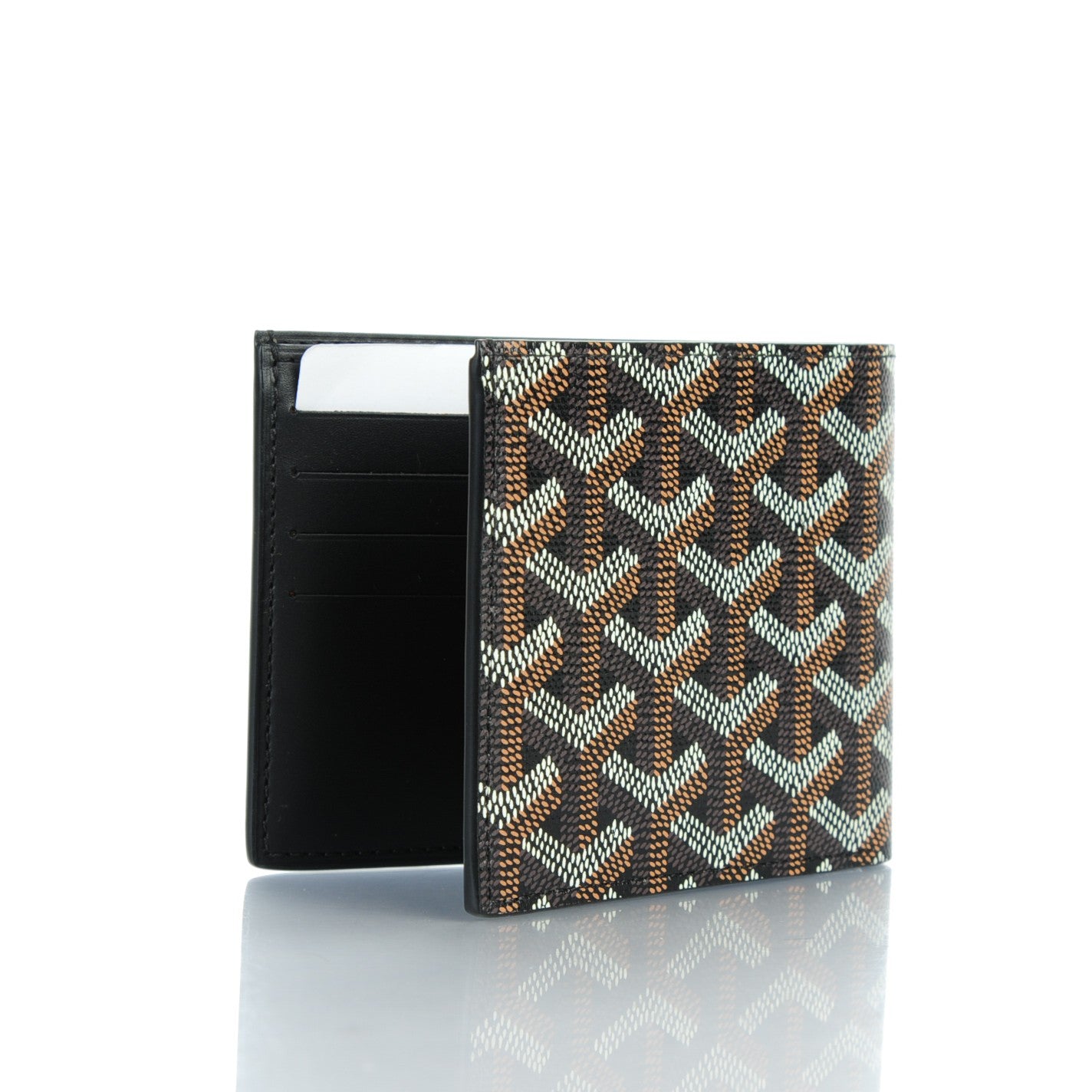 Goyard Goyardine Bi-Fold Wallet Black 3 of 7