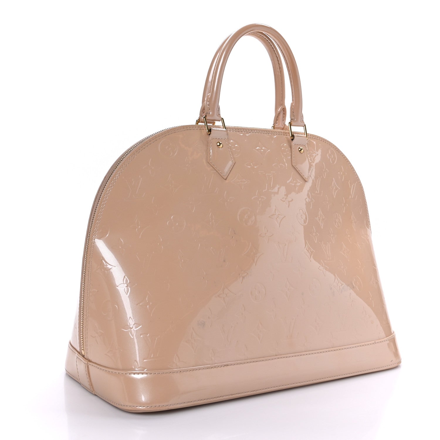 Louis Vuitton Vernis Alma GM Beige Poudre 3 of 12