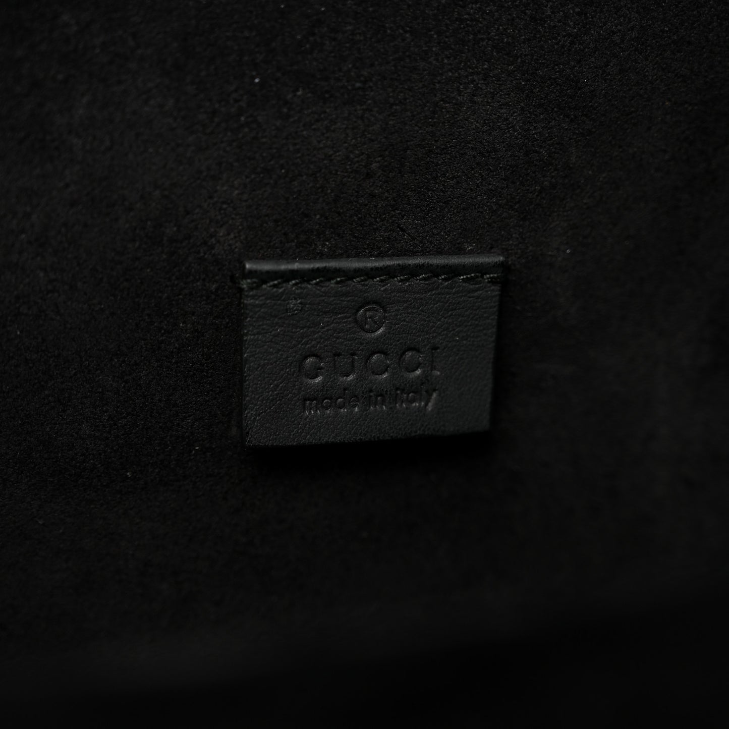 GG Supreme Monogram Dionysus Clutch Black